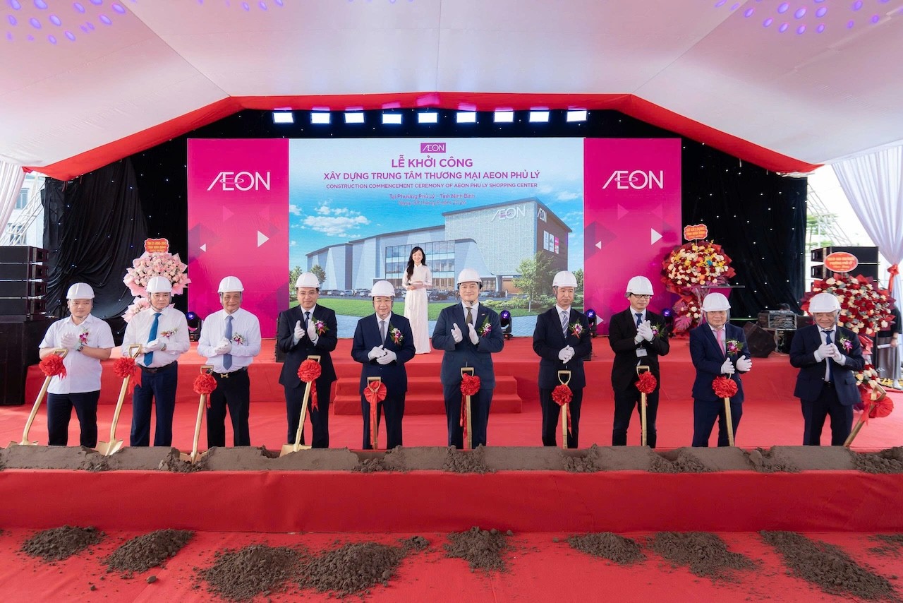 AEON Phủ Lý chính thức khởi công: Dự kiến trở thành tọa độ trải nghiệm mới tại Ninh Bình