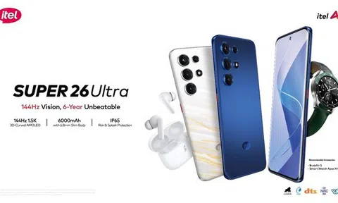 itel ra mắt smartphone màn hình cong bền bỉ Super 26 Ultra: Đột phá về hiệu năng vô địch và AI dễ tiếp cận cho đại chúng