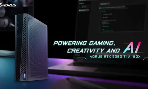 GIGABYTE ra mắt AORUS RTX 5060 Ti AI BOX eGPU, giải pháp mang hiệu năng tiêu chuẩn Desktop cho Ultrabook