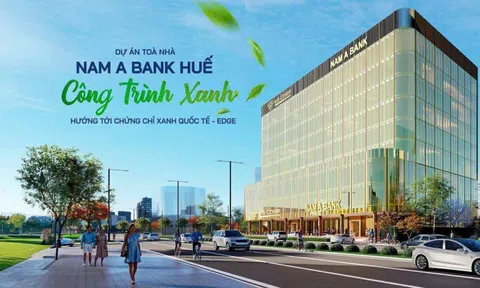 Động thổ tòa nhà Nam A Bank Huế - Công trình xanh gắn kết hành trình di sản miền Trung