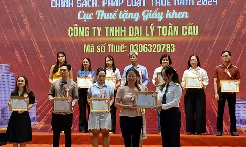 TPHCM tuyên dương 262 doanh nghiệp nộp thuế tiêu biểu