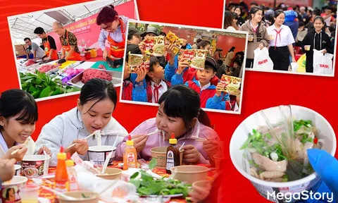 Acecook cùng Phở yêu thương ‘gói’ ấm áp đến Hòa Thịnh