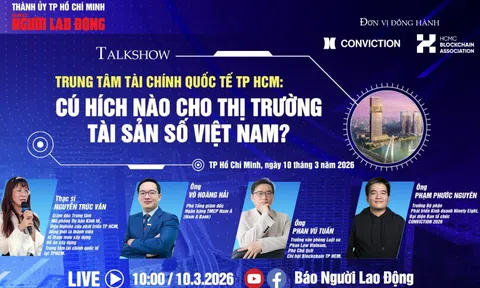 Talkshow: "Trung tâm Tài chính quốc tế TPHCM: Cú hích nào cho thị trường tài sản số Việt Nam?"