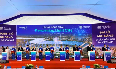 Khởi công siêu đô thị 13 ngàn tỉ đồng bên bờ sông Mã