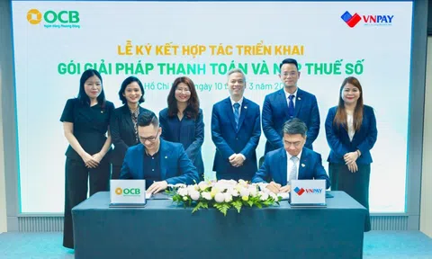 OCB và VNPAY bắt tay ‘mở lối’ cho hộ kinh doanh tiếp cận thuế số