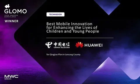 Huawei và China Telecom giành Giải thưởng GLOMO của GSMA nhờ sáng kiến nâng cao cuộc sống cho trẻ em và thanh thiếu niên
