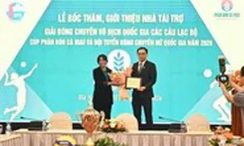 Phân bón Cà Mau tài trợ Giải Bóng chuyền vô địch quốc gia