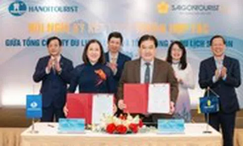 Hanoitourist và Saigontourist ký kết hợp tác, thúc đẩy liên kết du lịch