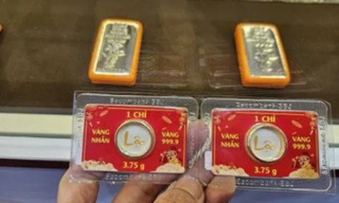 Cuối ngày 27-3, Công ty SJC, Bảo Tín Minh Châu, Bảo Tín Mạnh Hải tăng giá bán vàng miếng, vàng nhẫn