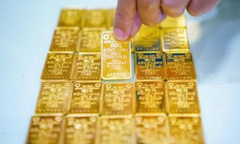 Sáng 31-3, giá vàng miếng SJC và vàng nhẫn tăng vọt  thêm 2,2 triệu đồng/lượng