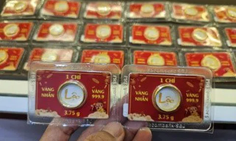 Cuối ngày 31-3, giá vàng nhẫn trơn giảm nhanh