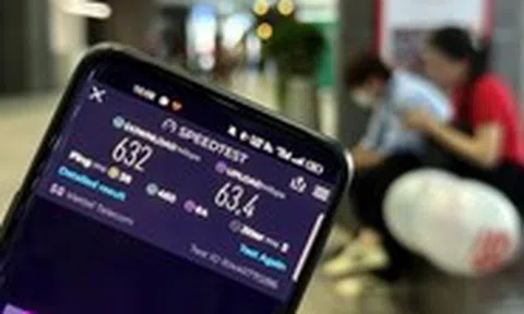 Tốc độ Internet di động Việt Nam vượt Singapore, gần gấp 2 trung bình thế giới