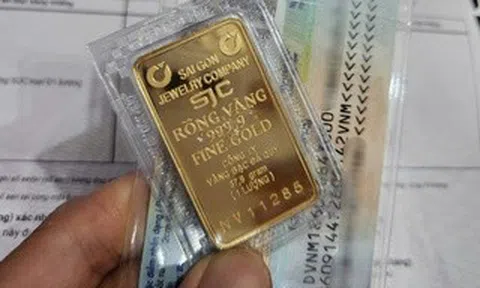 Sáng 23-4, giảm liên tiếp, giá vàng xuống thấp nhất trong nhiều tuần