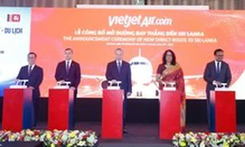 Vietjet khai mở đường bay TP.HCM - Colombo, Sri Lanka
