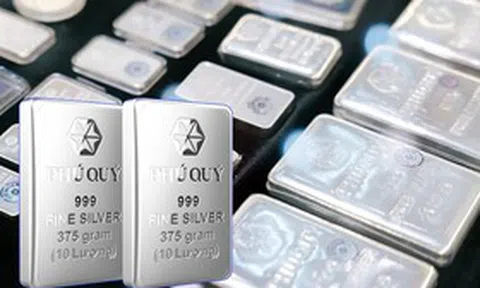 Giá bạc hôm nay (25/5): Bạc trong nước và thế giới tăng chóng mặt, thiết lập vùng giá cao mới