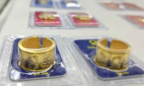 Sáng 26-5, giá vàng miếng SJC giảm trở lại