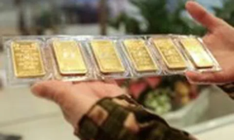 Giá vàng miếng SJC giảm 7 triệu đồng/lượng một tháng qua