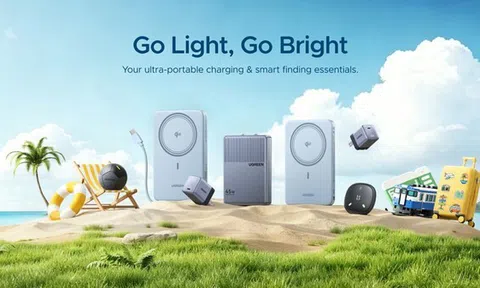 UGREEN ra mắt các giải pháp sạc và thiết bị định vị mới cho mùa du lịch hè gọn nhẹ, an tâm hơn