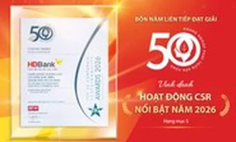 HDBank: Tăng trưởng ấn tượng song hành cùng trách nhiệm cộng đồng