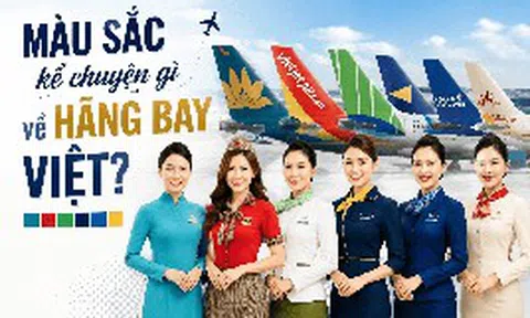 'So găng' đồng phục tiếp viên các hãng hàng không Việt: Vì sao Vietnam Airlines chọn xanh ngọc, Vietjet gắn với màu đỏ?