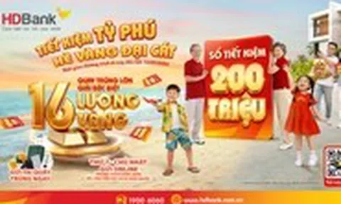 Hàng chục khách hàng HDBank trúng thưởng sổ tiết kiệm 'trăm triệu' và chuyến du lịch Hàn Quốc