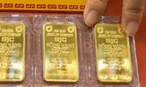 Giá vàng miếng SJC tăng 1,5 triệu đồng/lượng trong phiên cuối tuần