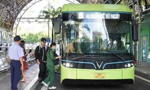 TP.HCM: Khách đi xe buýt tăng mạnh trong ngày đầu miễn phí vé