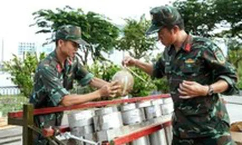 Cận cảnh trận địa pháo hoa tại trung tâm TP.HCM chuẩn bị khai hỏa vào tối 2-7