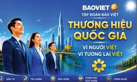 Bảo Việt dẫn đầu Top 10 thương hiệu mạnh nhất Việt Nam