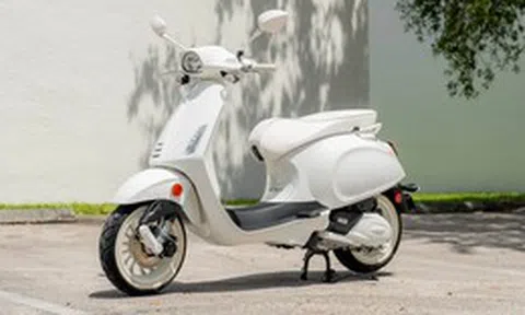 Vespa bản đặc biệt 'bay' gần 50 triệu đồng dù chỉ chạy 135km
