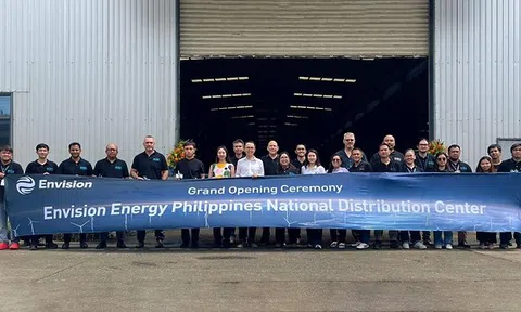 Envision Energy khai trương Trung tâm Phân phối Quốc gia Philippines, tăng cường khả năng chống chịu của chuỗi cung ứng và dịch vụ trong suốt vòng đời tại Đông Nam Á