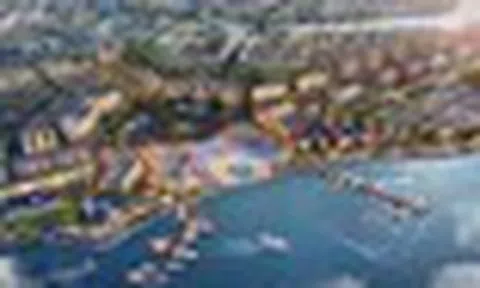 Chuyển động mới tại khu đô thị 1.000 ha, có 32km đường sông bao bọc của Novaland