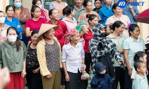 F8BET và hành trình "Góp yêu thương – Ấm áp bản làng": Nơi sẻ chia chạm tới trái tim