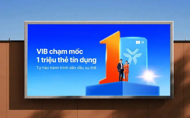 VIB cán mốc một triệu thẻ tín dụng