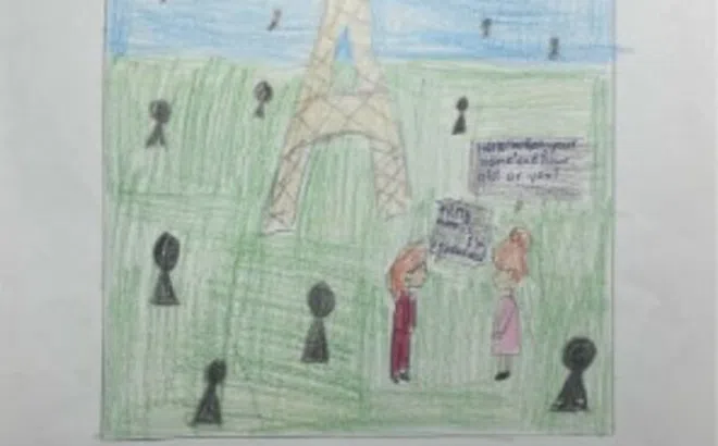 Tranh vẽ của học sinh tiểu học hé lộ tác động thực tế của việc học tiếng Anh, theo nghiên cứu mới