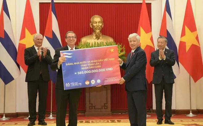 Đã ghi nhận 1,94 triệu lượt ủng hộ nhân dân Cuba