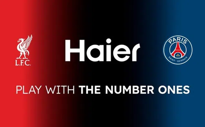 HAIER KÝ KẾT THỎA THUẬN HỢP TÁC MỚI VỚI CLB BÓNG ĐÁ LIVERPOOL VÀ PARIS SAINT-GERMAIN