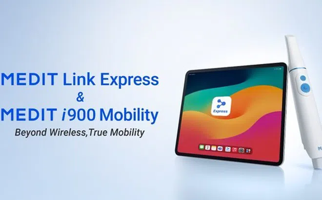 Medit Link Express cho iPad chính thức ra mắt cùng thời điểm Medit i900 Mobility bắt đầu giao hàng