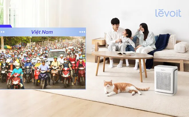 Levoit bảo vệ sức khỏe khỏi ô nhiễm không khí từ đường phố