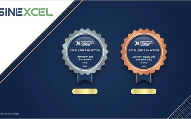 SINEXCEL giành giải Bạc và Đồng trong khuôn khổ giải thưởng Excellence in Action Awards của Brandon Hall Group