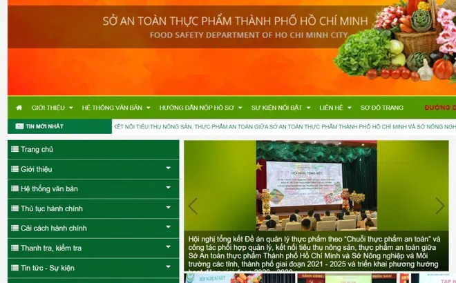 Sở An toàn thực phẩm TPHCM: Chưa phát hiện sai phạm trong quản lý an toàn thực phẩm