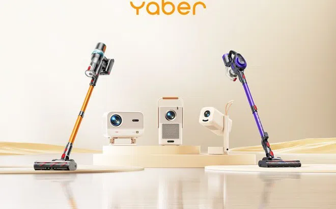 Yaber mở rộng sang danh mục vệ sinh thông minh với việc ra mắt hai máy hút bụi không dây