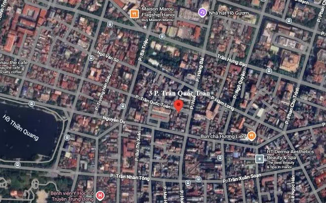 Hà Nội cho phép chuyển mục đích sử dụng 558m2 "đất vàng" phố Trần Quốc Toản để xây khách sạn