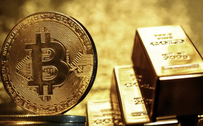 Thị trường tiền số hôm nay, 10-3: Nhà đầu tư bán vàng mua Bitcoin
