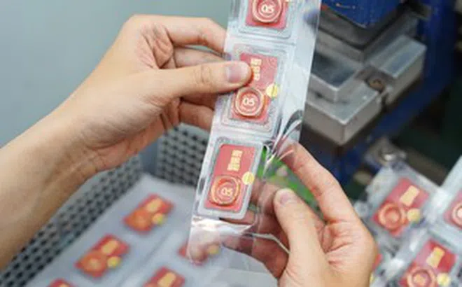 Sáng 14-3, giá vàng trong nước rớt mốc 180 triệu đồng/lượng