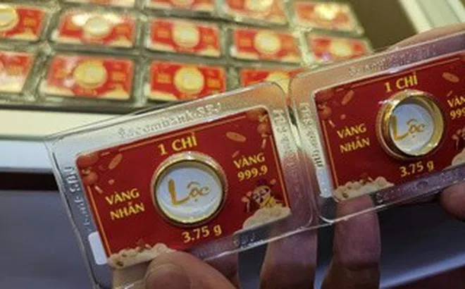 Cuối ngày 24-3, giá vàng miếng SJC tăng gần 5 triệu,  vượt 170 triệu đồng/lượng