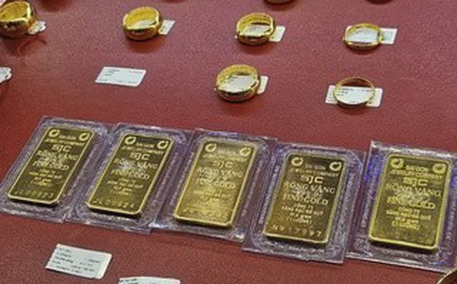Sáng 26-3, giá vàng miếng SJC, vàng nhẫn biến động mạnh