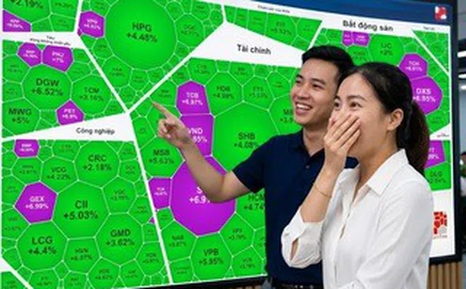 VN-Index tăng gần 80 điểm, nhà đầu tư "hốt bạc" sau chuỗi ngày gồng lỗ