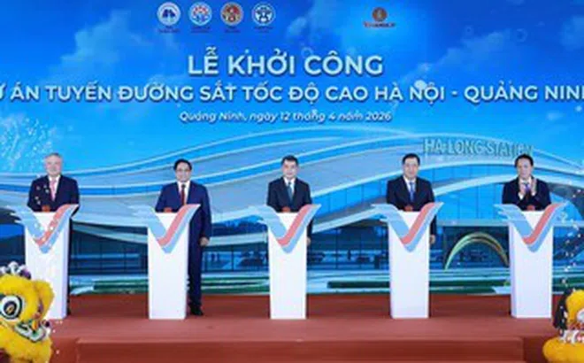 Khởi công tuyến đường sắt tốc độ cao Hà Nội - Quảng Ninh trị giá hơn 5,6 tỉ USD