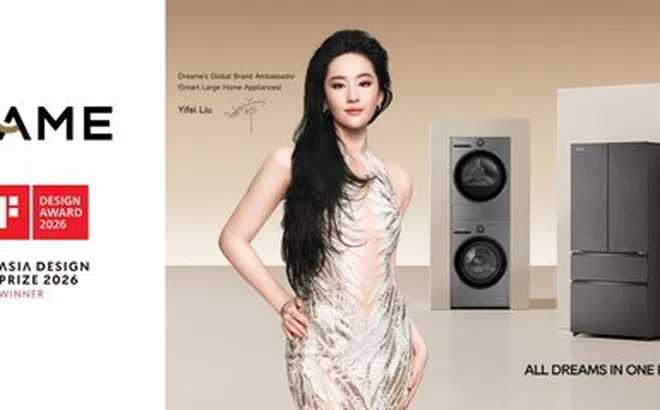 Lưu Diệc Phi được công bố là Đại sứ thương hiệu toàn cầu (Thiết bị gia dụng thông minh cỡ lớn), ghi nhận doanh số ấn tượng tại Đông Nam Á
